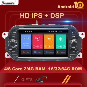 IPS DSP 1Din Android 10 avtoradio DVD Za Fiat Tipo Aegea Egea 2016 2017 Auto multimedijski predvajalnik, Stereo vodja enote 4 GB, 64 G