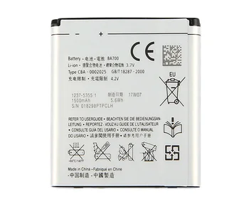 ISUNOO 1500mAh BA700 Baterija za Sony Xperia Tipo ST21i SX MT28i TAKO-05D ST17 ST17a ST17i ST18 ST18a ST23i mobilni telefon Baterije
