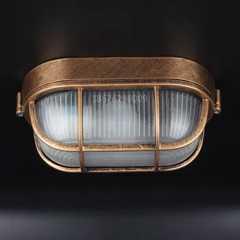 IWHD Retro Vintage LED Stropna Luč Napeljave, Nepremočljiva, Kuhinjo, Hodnik, Balkon Plafondlamp Stropne Svetilke Luminaria De Teto