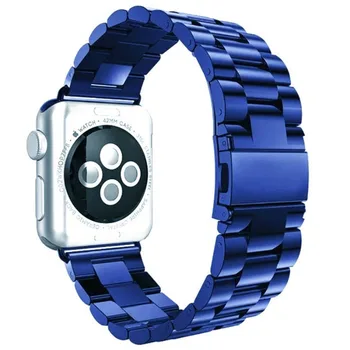 Iz nerjavečega Jekla, Trak Za Apple Watch band 44 mm/40 mm apple ura 5 4 3 band iwatch band 42mm/38 mm correa Zapestnica watchband
