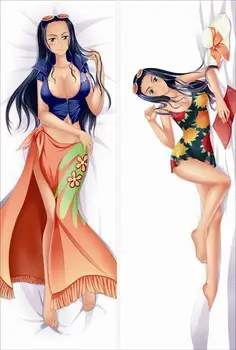 Japonska Vroče Anime Dakimakura ENEM KOSU znakov seksi dekle Nico Robin otaku Dakimakura vrgel blazino kritje Objemala Telo prevleke