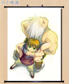 Japonski Anime Hunter x Hunter GON FREECSS & Fantom Ansambl & PAKUNODA Doma Dekor Steno, se Pomaknite Plakat Dekorativne Slike