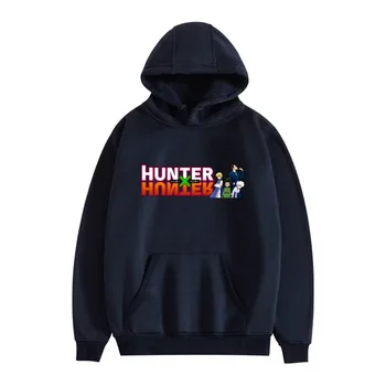 Japonski Anime Smešno Killua Oči Killua HxH Hoodies 2020 Pozimi Japonskem Slogu Hunter X Hunter Sweatshirts Ulične za Ženske/moški