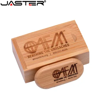 JASTER Leseni USB Z Box Pomnilnika Flash disk, pogon pero 4GB 8GB 16GB 32GB 64GB Fotografija Poročno darilo (prosto po meri logo)