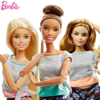 Joga Barbie Lutka Prvotno Narejen Za Premikanje Lutka Igrače za Dekleta Spojen Lutke Šport Barbie Oblačila za Lutke Deklet Igrače Darilo