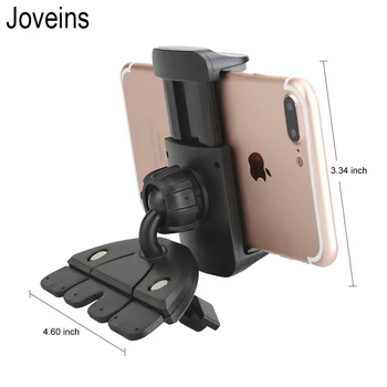 JOVEINS Telefon Gori CD Slot Avto Nosilec za Telefon za iPhone 8 Držalo, Stojalo Posnetek Mobilni Telefon, Držalo za Huawei Tablet GPS