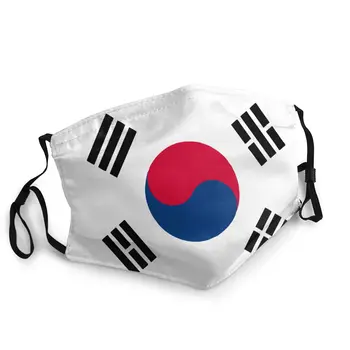 Južna Koreja Zastavo Večkratno Uporabo Usta, Obraz Maska Za Prah Zaščitni Pokrov Respirator