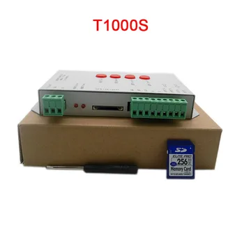 K-1000C (T-1000S Posodobljeno) upravljavec K1000C WS2812B,WS2811,APA102,T1000S WS2813 LED 2048 slikovnih Pik Program Krmilnik DC5-24V