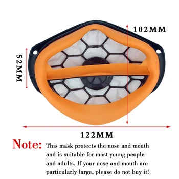 KANSHOUZHE obraz Maska za Prah Ladje Takoj maske masko za Prah kn95 z 10 filtri Patentiran Izdelek za enkratno uporabo Maske usta pokrov 4