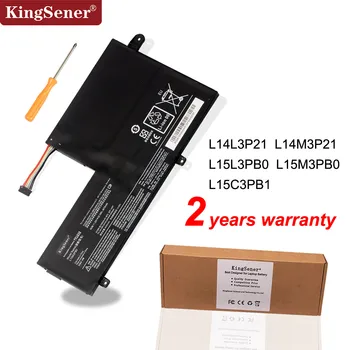 KingSener Novo L14M3P21 L15L3PB0 Laptop Baterija Za Lenovo Flex 3 1470 1570 Flex 4 1470 Joga 500 500-15 ISK Rob 2-1580 L14L3P21