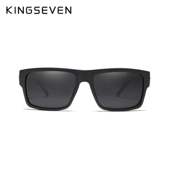 KINGSEVEN blagovna Znamka Modnih sončna Očala Moških Polarizirana sončna Očala za Moške Vožnje Črnega Okvirja Odtenki Očala Oculos