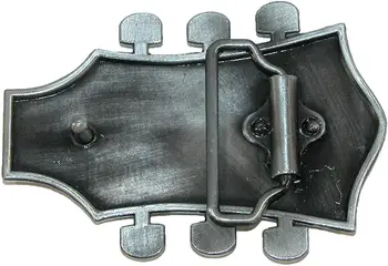 Kitara obliko belt sponke za človeka zahodnega kavboj sponke brez pasu po meri zlitine širina 4 cm