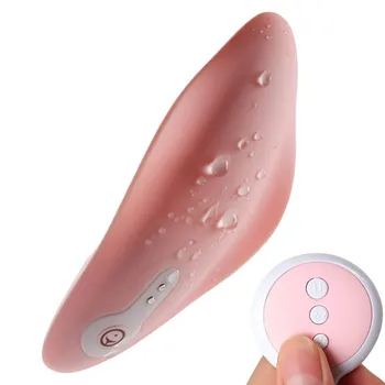 Klitoris Vibrator iz Silikona, Nosljivi Butterfly Strap On Dildo Sex Igrače Za Ženske Masturbacija 10 Hitrost Brezžičnih RC Vibracijsko Jajce