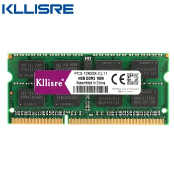 Kllisre DDR3 DDR4 4GB 8GB 16GB laptop Ram 1333 1600 2400 2666 2133 DDR3L Sodimm 204pin Prenosni pomnilnik