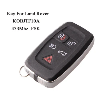 KOBJTF10A FSK Avto Daljinski Ključ za Land Rover LR2 LR4 2010-2012 Smart Avto Ključ za Auto 433Mhz/315Mhz za Land Rover Ključ