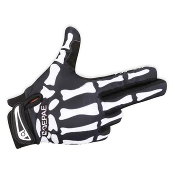 Kolesarske rokavice Okostje Vzorec Unisex Polno Prst Izposoja Kolesarske Rokavice motornih koles Otrok Konj rokavice za kolesa