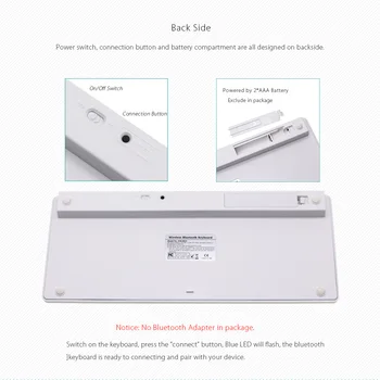 Korejski Mini Bluetooth Tipkovnico za iPad Apple Pro, iPad Zraka, tablični računalniki Brezžično Tipkovnico za iMac, Macbook Pro, Smart TV