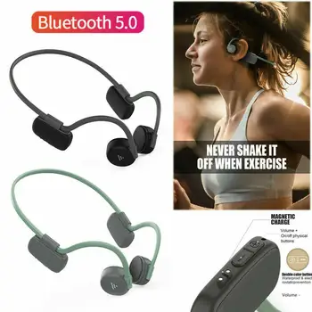 Kostno Prevodnost Slušalke Bluetooth Brezžične Slušalke Šport, Prostoročno, Slušalke za Samsung LG V40 V30 iPhone 11 XR XS XS MAX