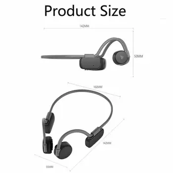 Kostno Prevodnost Slušalke Bluetooth Brezžične Slušalke Šport, Prostoročno, Slušalke za Samsung LG V40 V30 iPhone 11 XR XS XS MAX