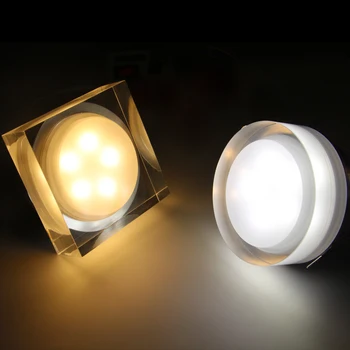 Kristalno Zatemniti LED Downlight, 5W 10W 12W 18W Kristalno Downlight led AC110V 220V LED Navzdol Svetlobe Stropni Vgradni Spot Luči