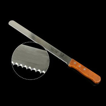 Kruh Nož (12-Palčni ) - Premije iz Nerjavečega Jekla Kruh Slicer Velik Kuhinjski Nož za Domačo in Profesionalno Uporabo Orodja za Rezanje