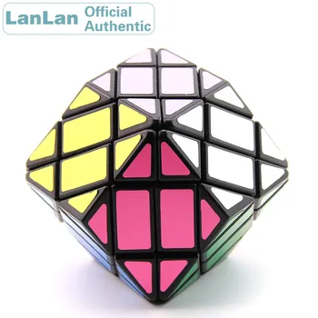 LanLan 4x4 Rhombohedral Dodecahedron Diamond Magic Cube Megaminxeds Hitrost Puzzle Antistress Možganov Dražljivke Izobraževalne Igrače