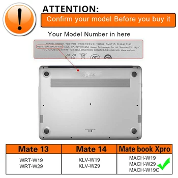 Laptop Primeru za Huawei MateBook X Pro 13.9/13/14/Matebook D 14 D 15/Čast MagicBook 14/15 Poslovni Prenosni računalnik namestite Pokrov