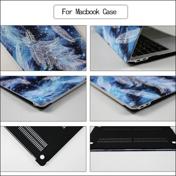 Laptop Primeru Za Macbook Pro 13 Primeru 2020 M1 Čip funda macbook air 13 primeru Dotik Bar ID 11 12 13 15 A2289 A2251 A1989 A2159