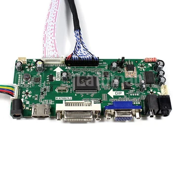 Latumab Nov Komplet za CLAA154WB04 ( HDMI+DVI+VGA ) LCD Zaslon Krmilnik Odbor NT68676 Brezplačna dostava