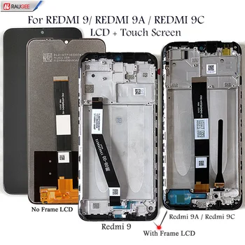 LCD Zaslon Za Xiaomi REDMI 9 9A 9C Zaslon LCD + Touch Screen Replacemet Preizkušen Mobilni Telefon, Lcd Računalnike Skupščine