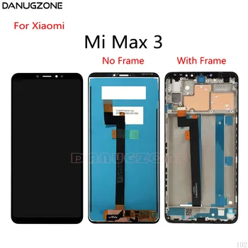 LCD-Zaslon, Zaslon na Dotik, Računalnike Montažo LCD Zaslon Za Xiaomi Mi Max 2 3 Zaslon skupščine