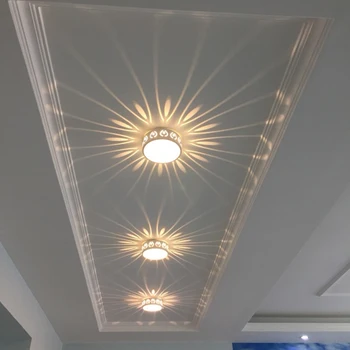 LED Embed Koze Modeliranje Luči Stropne Svetilke Spot Osvetlitev za zgornjo Mejo Koridorja Vrata Svetlobe Dekoracijo