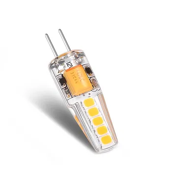 LED G4 Bi-Pin Lestenec Žarnica 10leds SMD 2835 G4 12V AC/DC LED Domačo Razsvetljavo 360-Stopinjski Bela Topla Bela 5pc/veliko