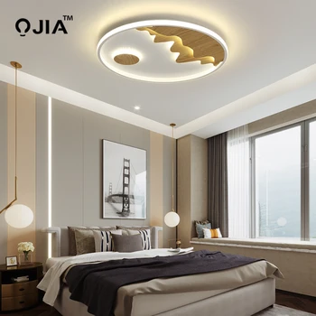 Lesene Stropne Luči Novih Design LED Za dnevno sobo, Spalnica, Balkon, Hodnik, Kuhinja svetlobna telesa