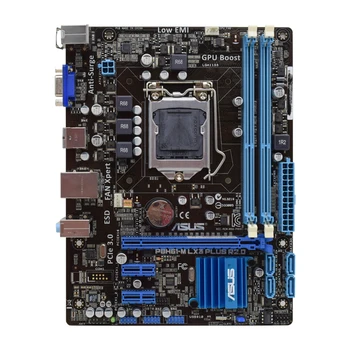 LGA 1155 DDR3 Asus P8H61-M LX3 PLUS R2.0 Desktop Motherboard H61 Socket LGA 1155 i3 i5, i7 DDR3 16 G uATX UEFI BIOS Mainboard