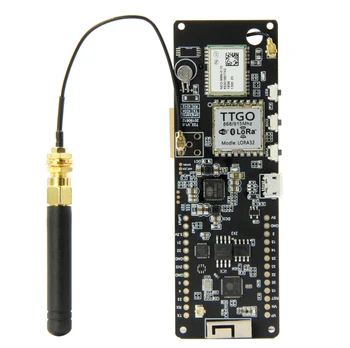 LILYGO TTGO T-Žarek V1.0 ESP32 LORA 433/868/915/923MHZ WiFi Brezžični Modul Bluetooth GPS NEO-M8N IPEX 18650 Baterijo Imetnika