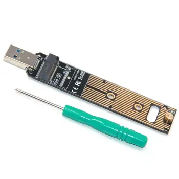 M. 2 NVME SSD USB 3.1 Tok Visoke hitrosti Nalaganja in Varnostno kopiranje Podatkov, PCI-E, da USB 3.0 Tip A Notranji Pretvornik Kartico
