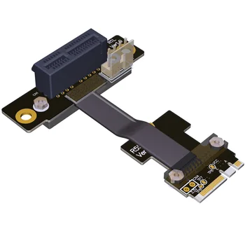 M. 2 WiFi A. E Tipko A+E PCI-e 4x x4 Biti Podaljšek Adapter za Kartico Traku Gen3.0 Kabel AE Tipko E Za PCIE 3.0 x1 x4 x16 M2 Kartico