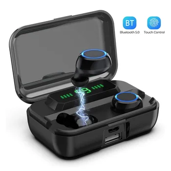 M11 Bluetooth 5.0 TWS Slušalke za Prostoročno Športi, Hi-fi Stereo Dotik TWS Brezžične Slušalke Touch Kontrole Brezžični Čepkov