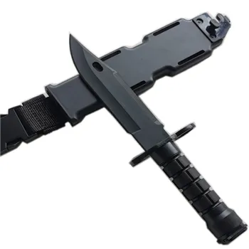 M9 Bodalo Model Taktično Plastičnih Bayonet za Darilo Igrača Vojske Fan Zbiranje CS Igra Vojaško Usposabljanje na Prostem Orodja Nož iz Gume