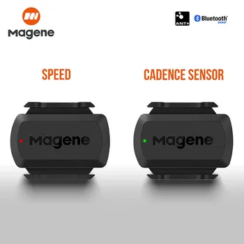 MAGENE S3+ Senzor Hitrosti Kadence Ant+ Bluetooth za Strava GarminBryton kolo Računalnika Kolesa