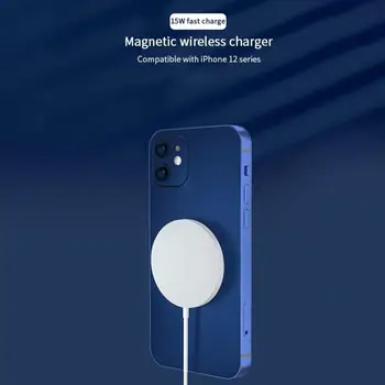 Magnetni 15W Brezžični Polnilnik Za iPhone 12 Max Pro Mini Za Magsafe Hitro Polnjenje Hitro PD 20W NAS EU Priključite Brezžični Polnilnik