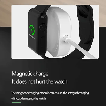 Magnetni Majhne Polnilec za Apple Watch 6 5 4 3 Združljivo Pametno Indukcijske Watch Polnjenje USB Prenosni Polnilec Smart Dodatki