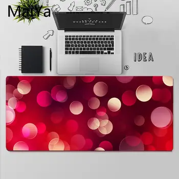 Maiya vrhunska Rdeča lep design Udobje Miško Mat Gaming Mousepad Brezplačna Dostava Velik Miško, Tipke Tipkovnice Mat