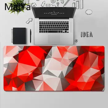Maiya vrhunska Rdeča lep design Udobje Miško Mat Gaming Mousepad Brezplačna Dostava Velik Miško, Tipke Tipkovnice Mat