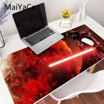 MaiYaCa Star Vojne Darth Vader Gumijasto podlogo za Miško Igre Gaming Pripomočki Mousepad Miško Mat Desk Tipkovnico xxl Mouse Pad Igre