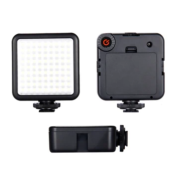 MAMEN LED Luči W81 6000K Mini LED Video Kamere, Svetloba, možnost zatemnitve 81 LED Fotografske Razsvetljavo, Žarnice za DSLR Canon, Nikon Pentax