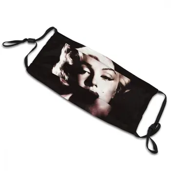 Marilyn Monroe Nastavljiv Masko Moški Ženske Proti Prahu Zaščitni Pokrov Respirator Usta-Žarilna