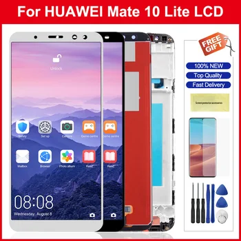 Mate10 Lite Lcd Zaslon Za Huawei Mate 10 Lite LCD-Zaslon, Zaslon na Dotik, Računalnike Sestavljanje Delov Za Huawei Nova 2I Zaslon