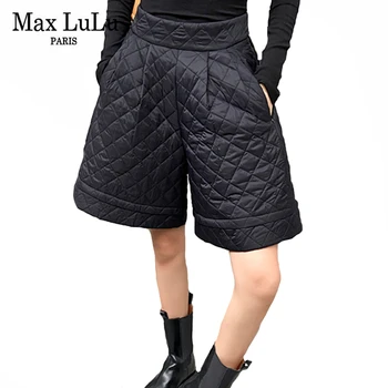 Max LuLu 2020 Korejski Modno Razkošje Slog Ženska Letnik Oblazinjeni Kratek Harem Hlače Ženske Priložnostne Ohlapne Hlače Punk Pantalons